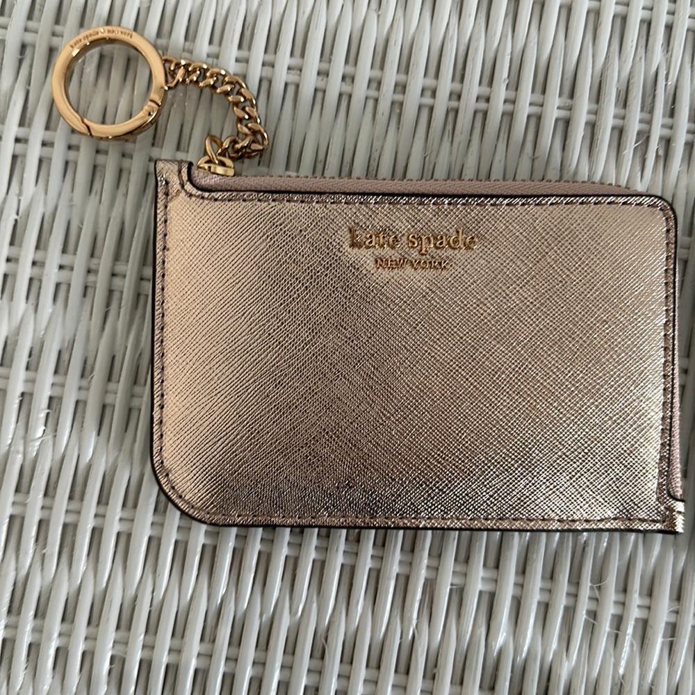 Never used (with tags but tag detached) Kate spade card holder